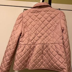 Janie and Jack Pink Quilt Jacket